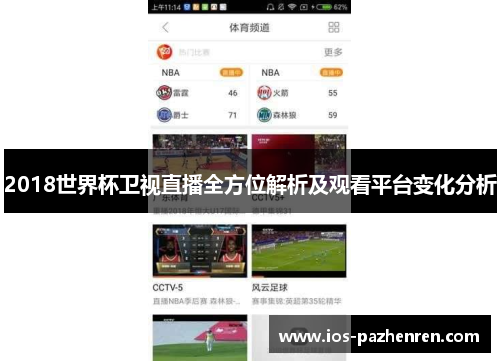 2018世界杯卫视直播全方位解析及观看平台变化分析 2018世界杯卫视直播全方位解析及观看平台变化分析