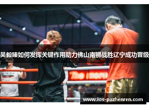 吴毅臻如何发挥关键作用助力佛山南狮战胜辽宁成功晋级