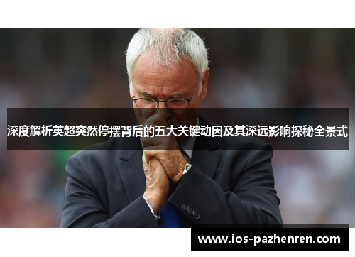 深度解析英超突然停摆背后的五大关键动因及其深远影响探秘全景式