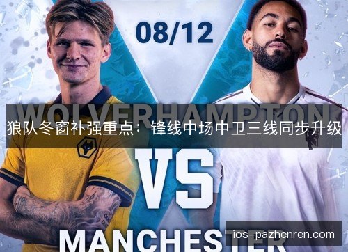 狼队冬窗补强重点：锋线中场中卫三线同步升级